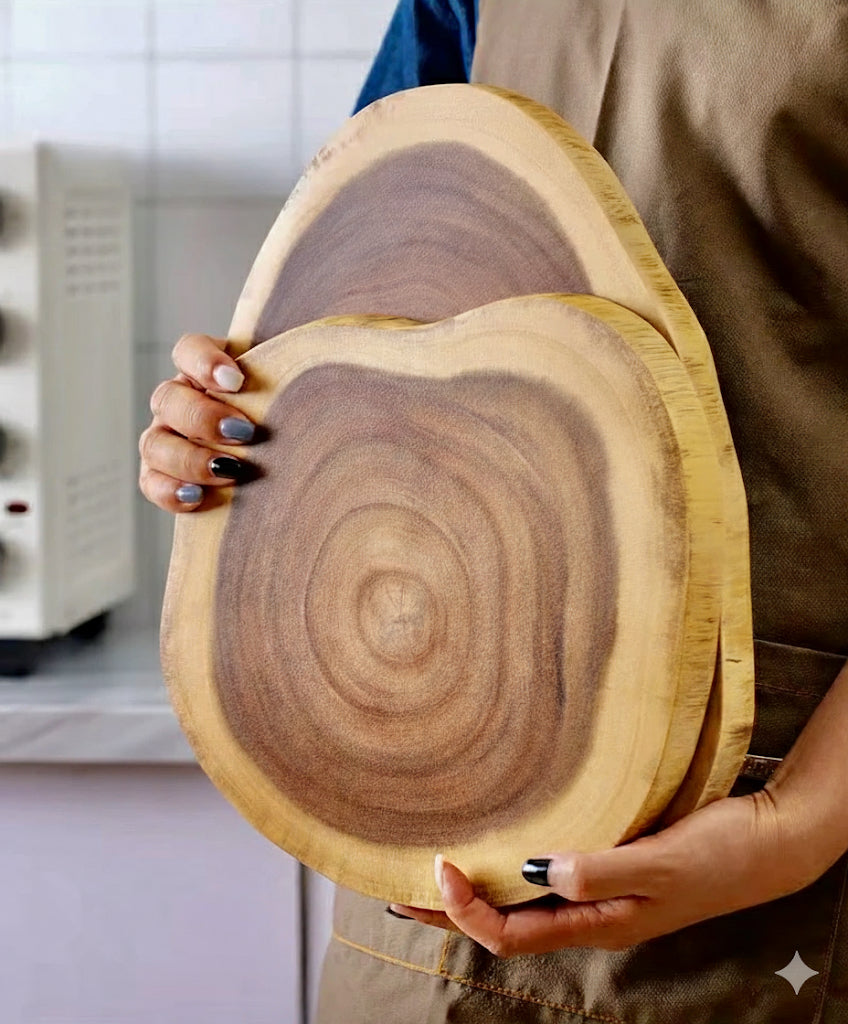 Tabla de servir rústica