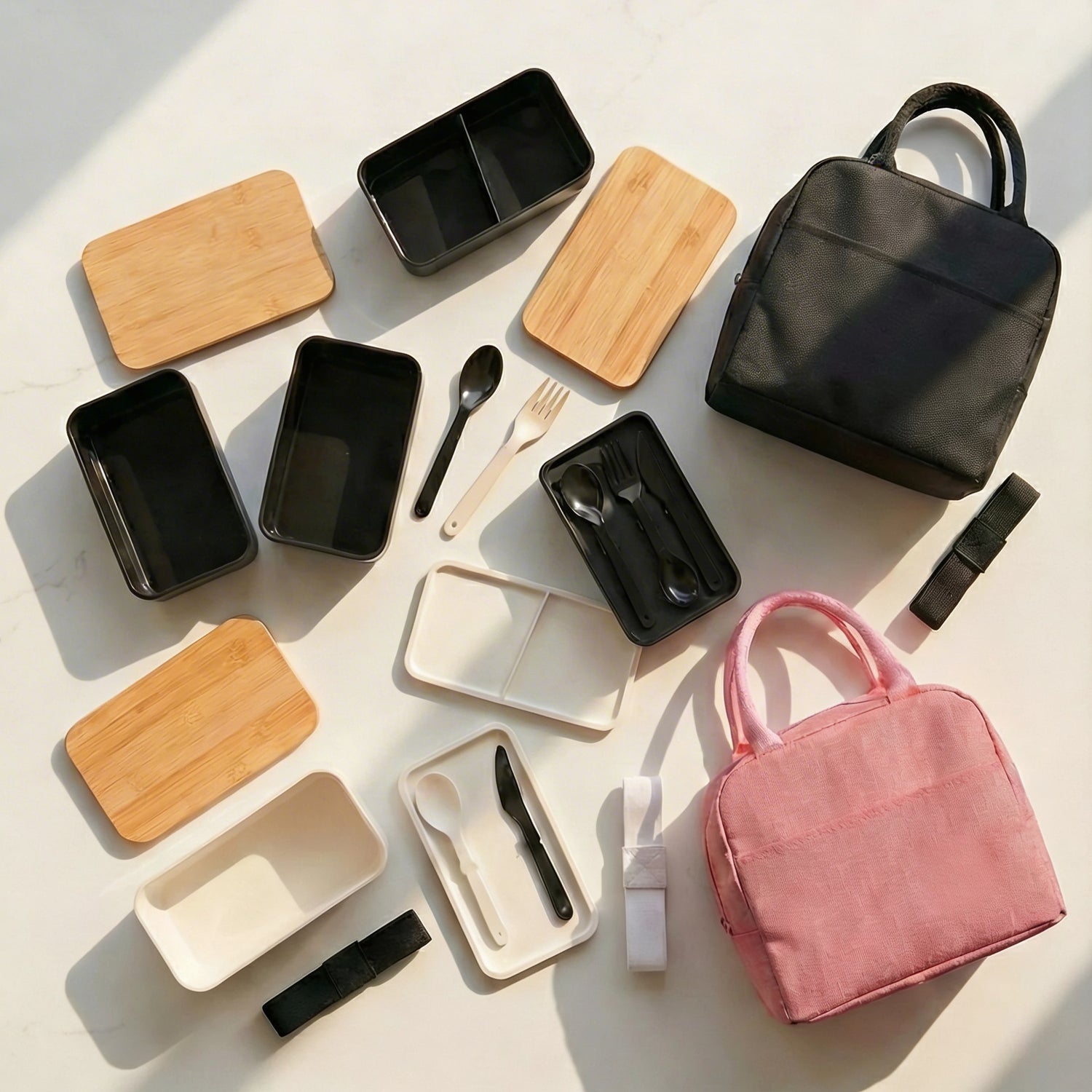 Bento Box Japonés | Tapa de Bambú