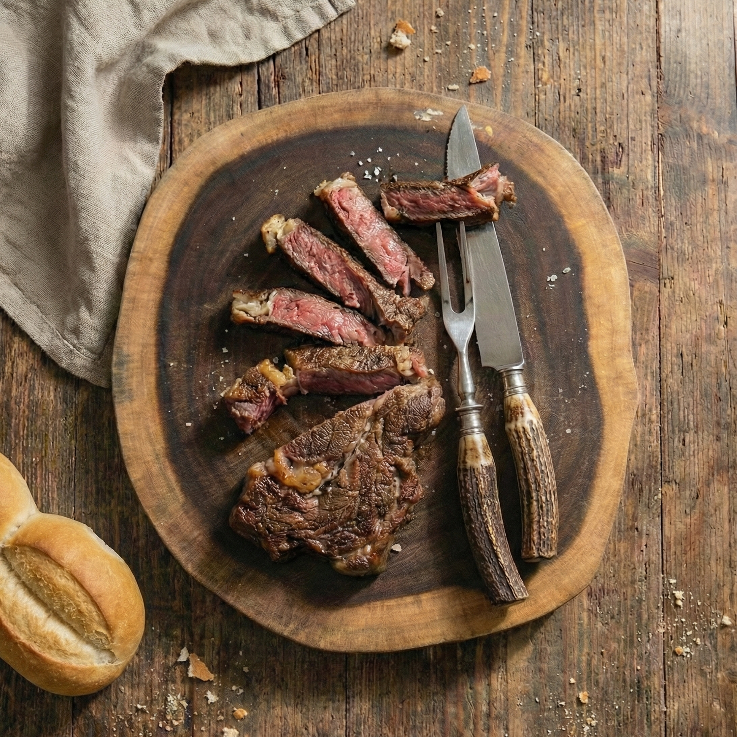 Tabla Rústica 100% Madera de Acacia